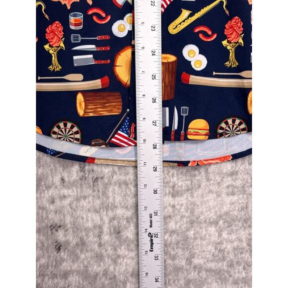 RSVLTS Shirt Medium Mens Ron Swanson Polo of Greatness Parks Recreation - Picture 6 of 8